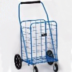 NT116 - Hefty Swiveler Folding Shopping Cart